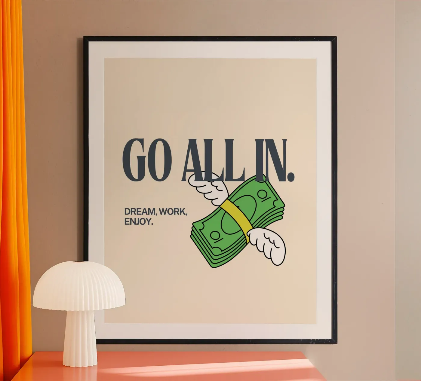 all in. poster da pixelflow