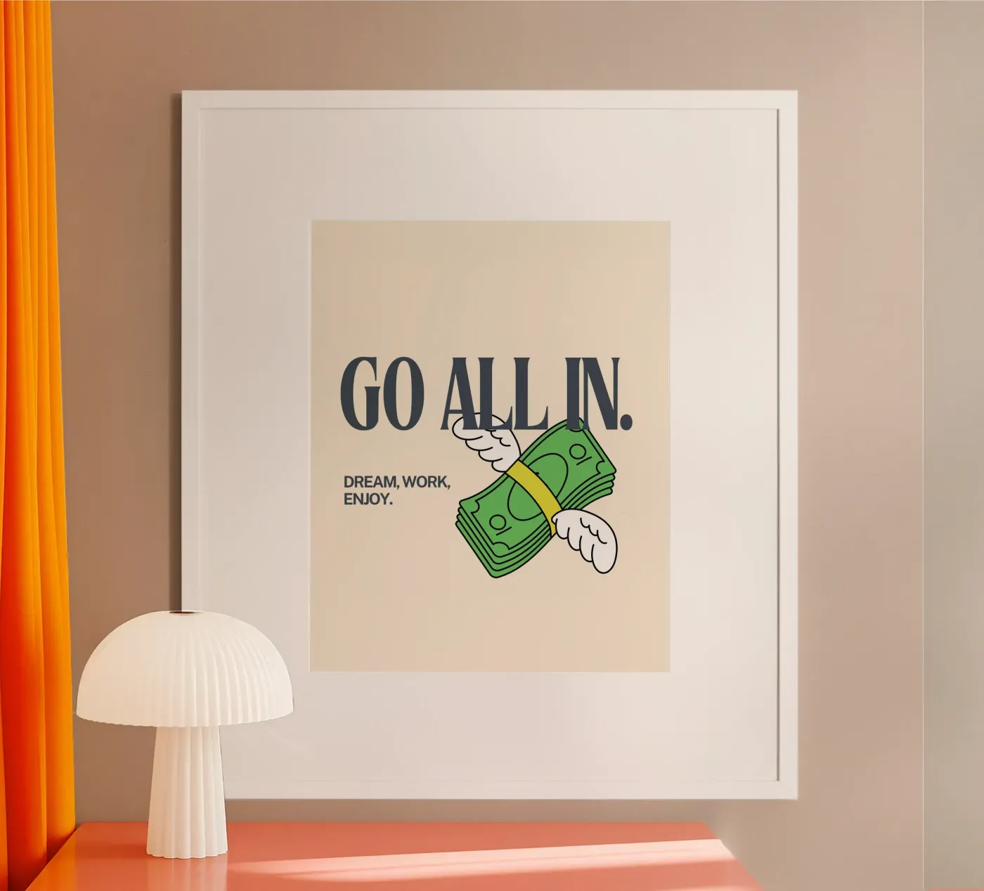 all in. poster da pixelflow