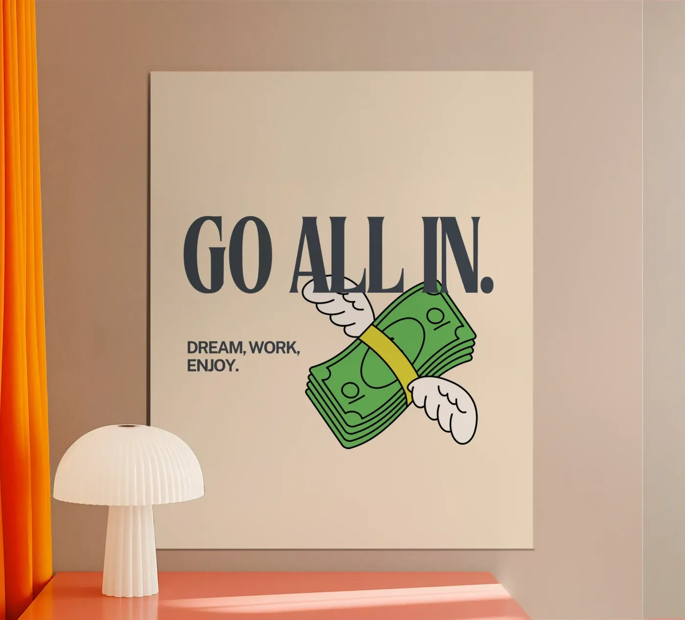 all in. poster da pixelflow