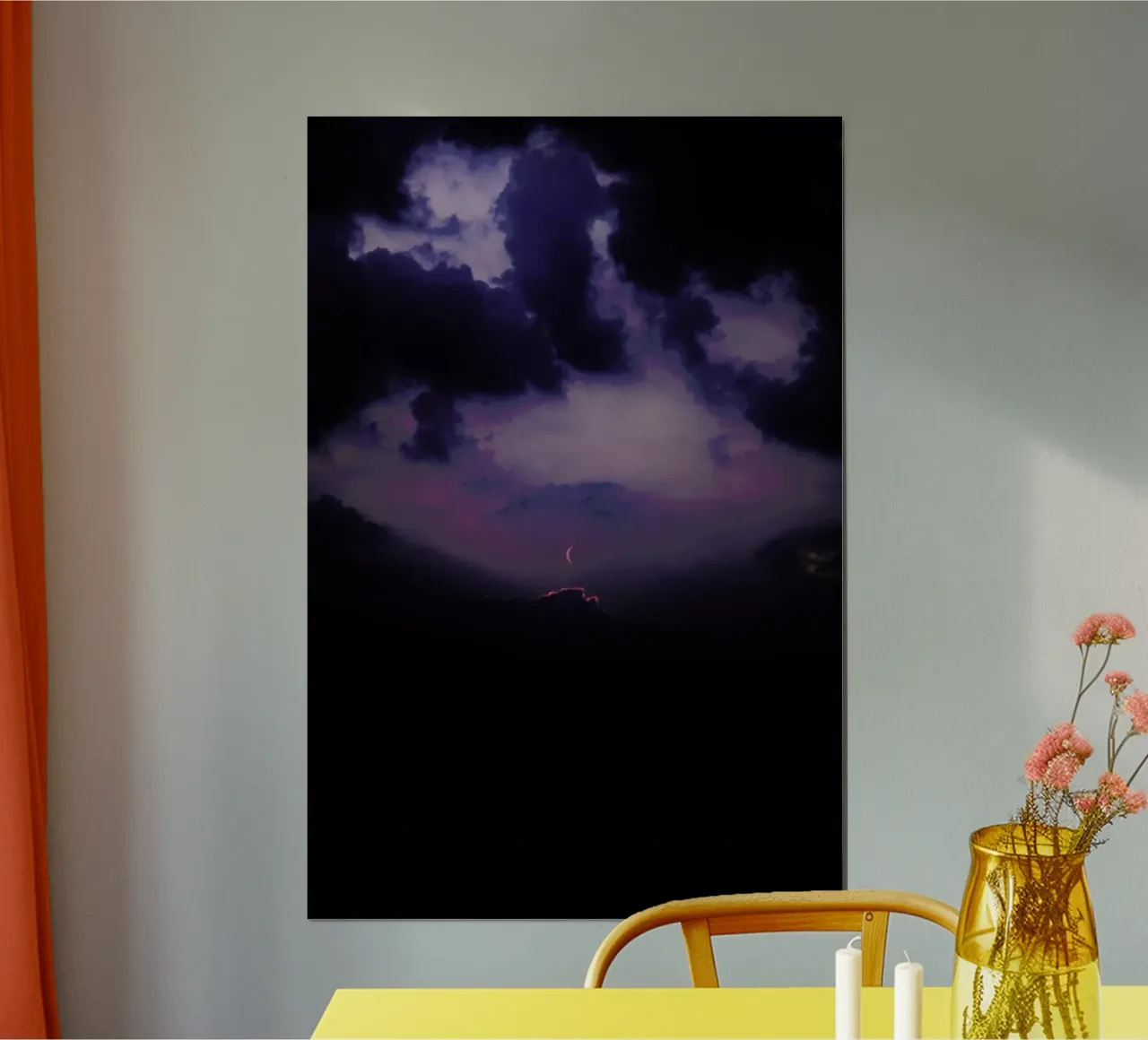 Afterglow poster con telaio in plastica da Rupert Höller