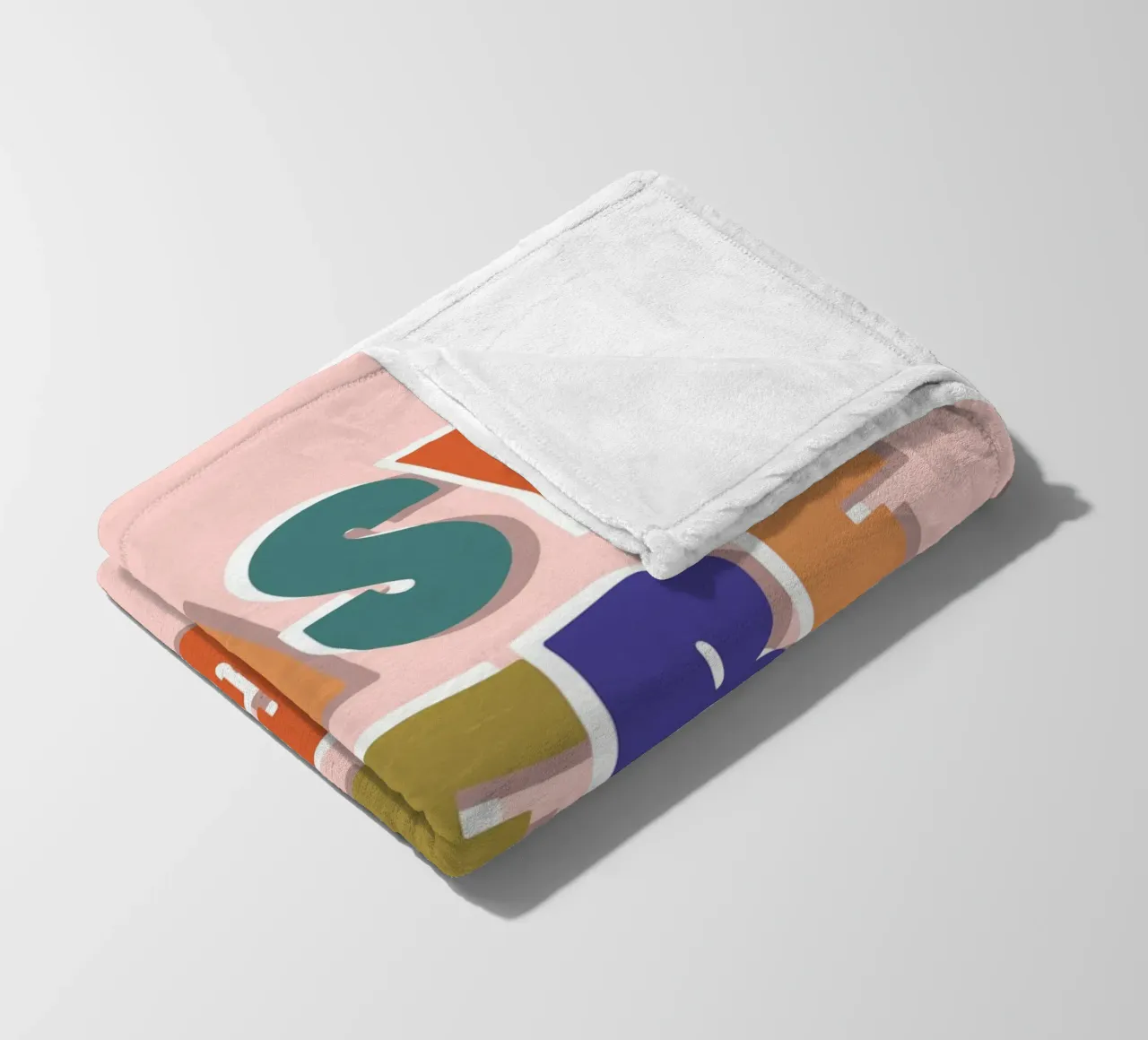 Easy There Tiger - Impresión retro de letras divertidas manta de franela de showmemars