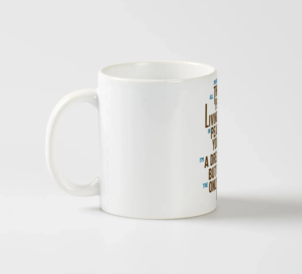 Imagine tazza in ceramica da Gunawan Rb