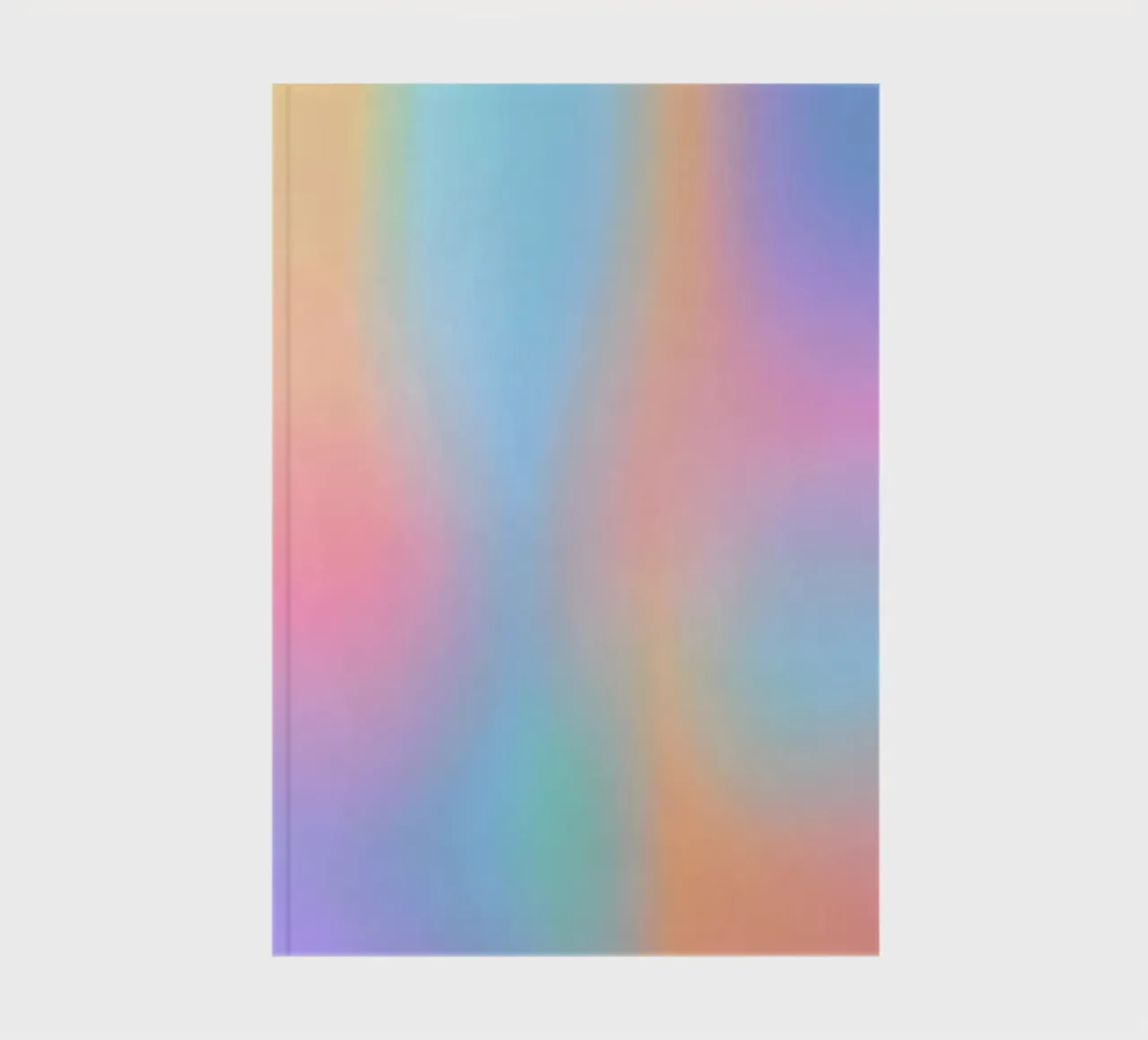 Iridescent Series / Holographic Soft Gradient notebook by 83oranges