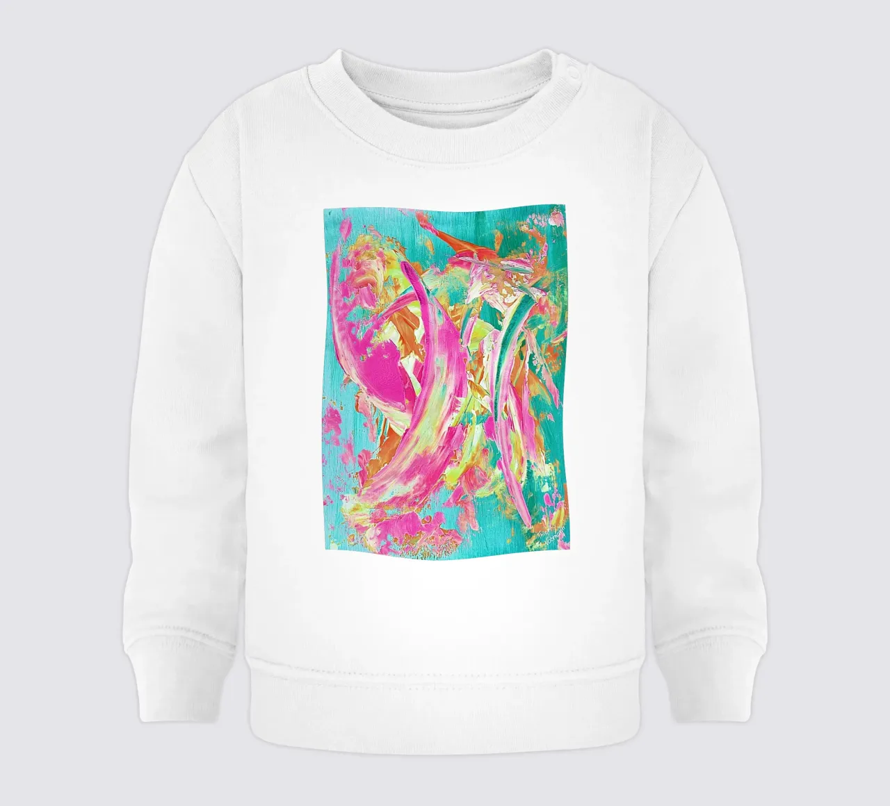 IDEAL GIFT 23 invers felpa neonato da Thierry Vobmann Abstract painting