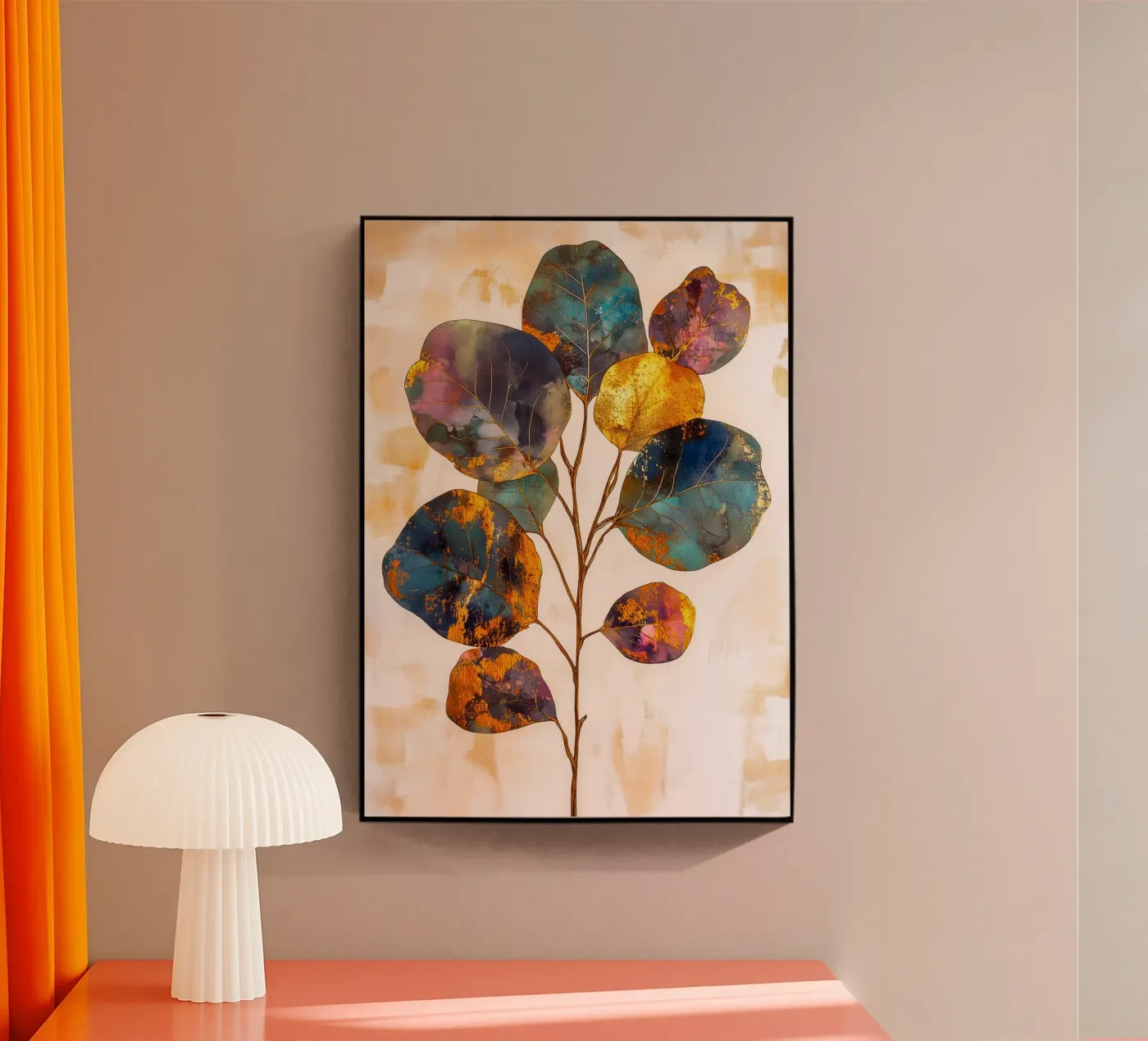 Decorative leaves plexiglass da Justyna Jaszke JBJart
