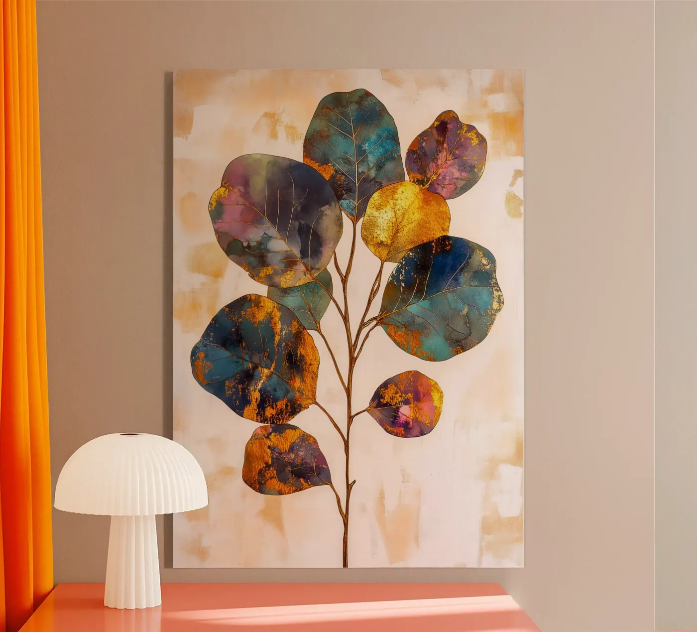 Decorative leaves plexiglass da Justyna Jaszke JBJart