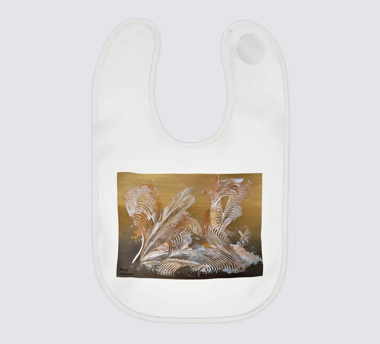 MESSAGE FROM THE HEART 35 bavaglino da Thierry Vobmann Abstract painting