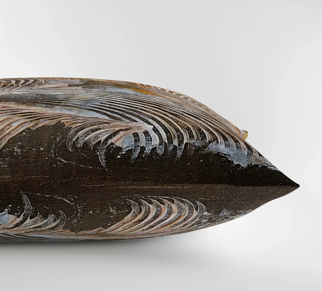 MESSAGE FROM THE HEART 35 cuscino da Thierry Vobmann Abstract painting