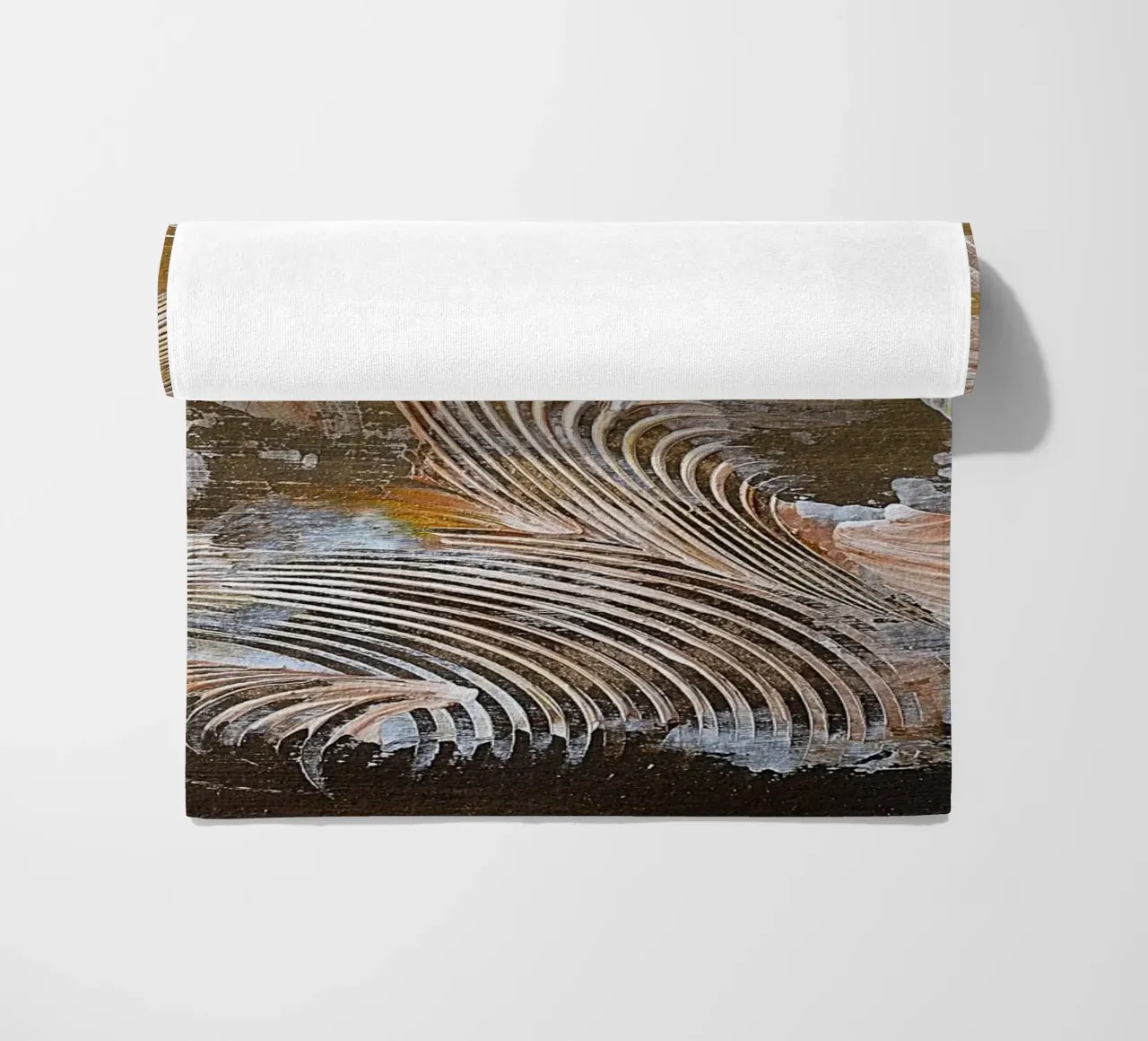 MESSAGE FROM THE HEART 35 telo mare da Thierry Vobmann Abstract painting