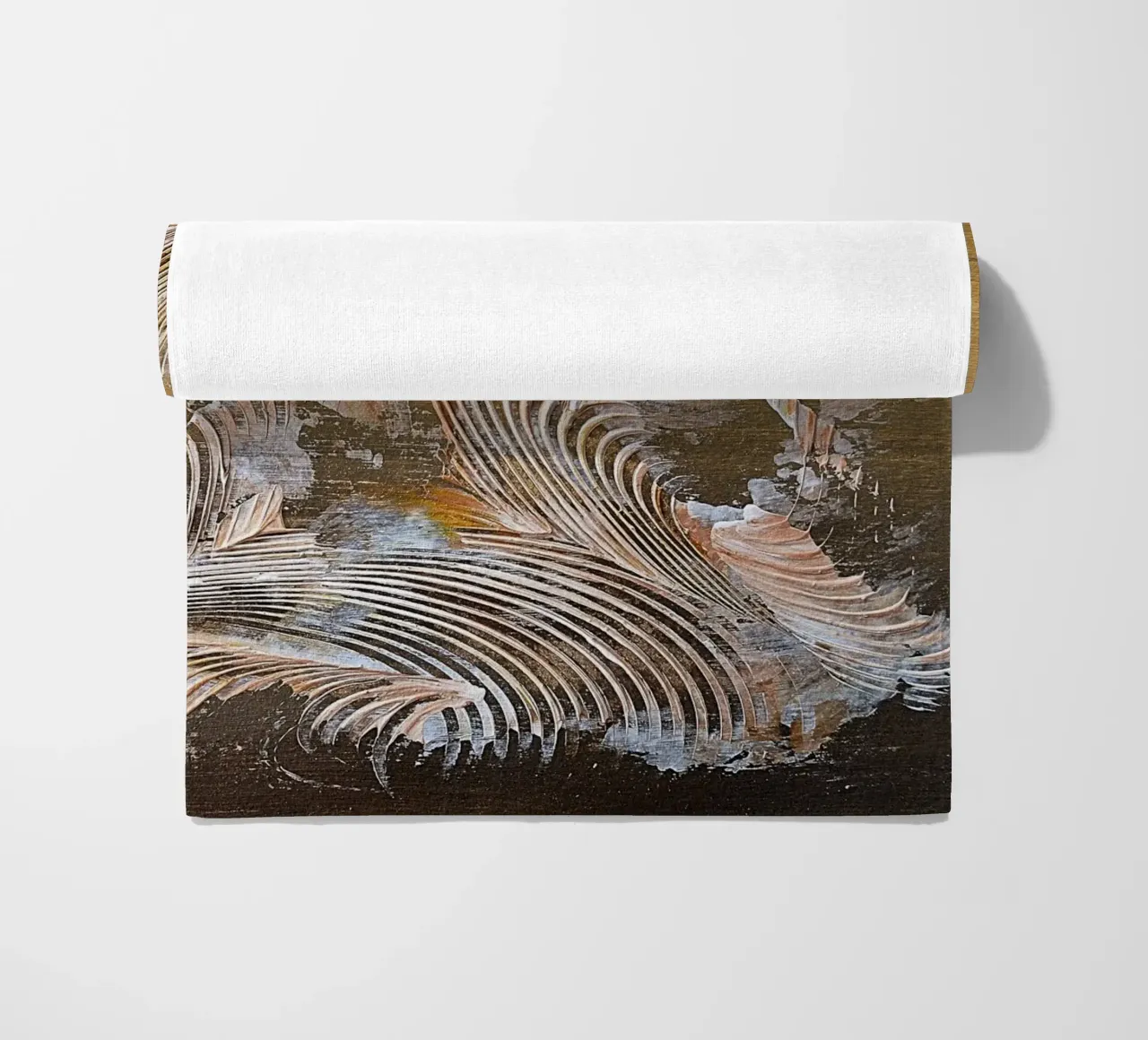 MESSAGE FROM THE HEART 35 telo mare da Thierry Vobmann Abstract painting