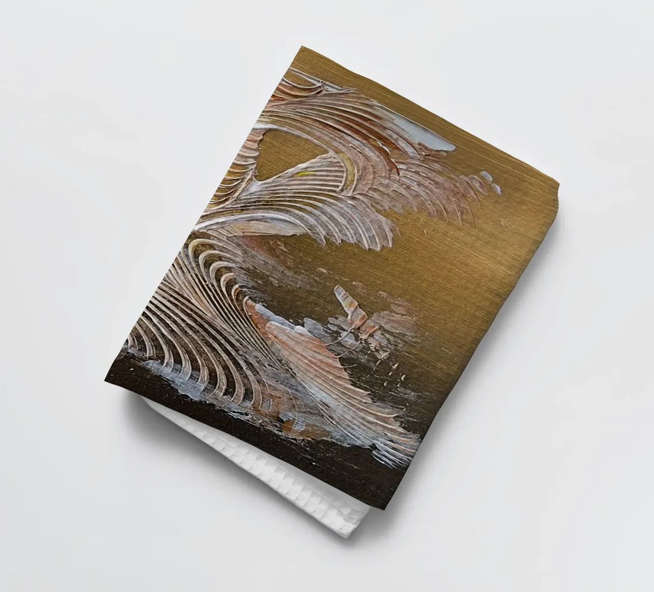 MESSAGE FROM THE HEART 35 canovaccio da cucina da Thierry Vobmann Abstract painting