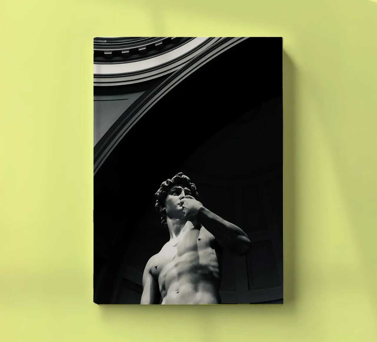 Michelangelo's David Art notebook by Brooke