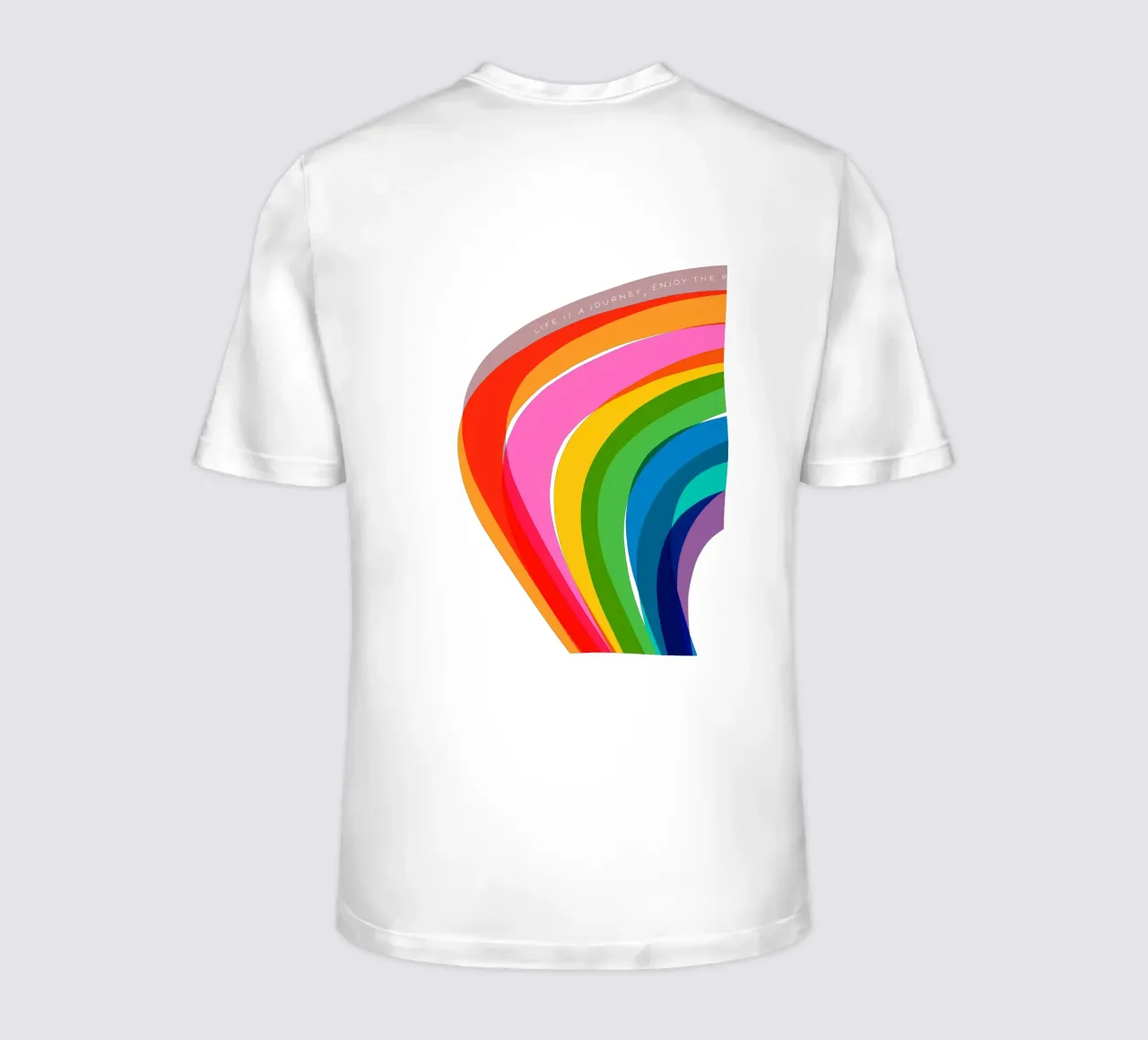 Every Shade of Love: A Pride Journey in Rainbow colours t-shirt by Dominique Vari