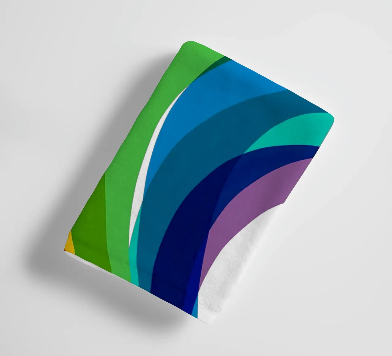 Every Shade of Love: A Pride Journey in Rainbow colours towel by Dominique Vari