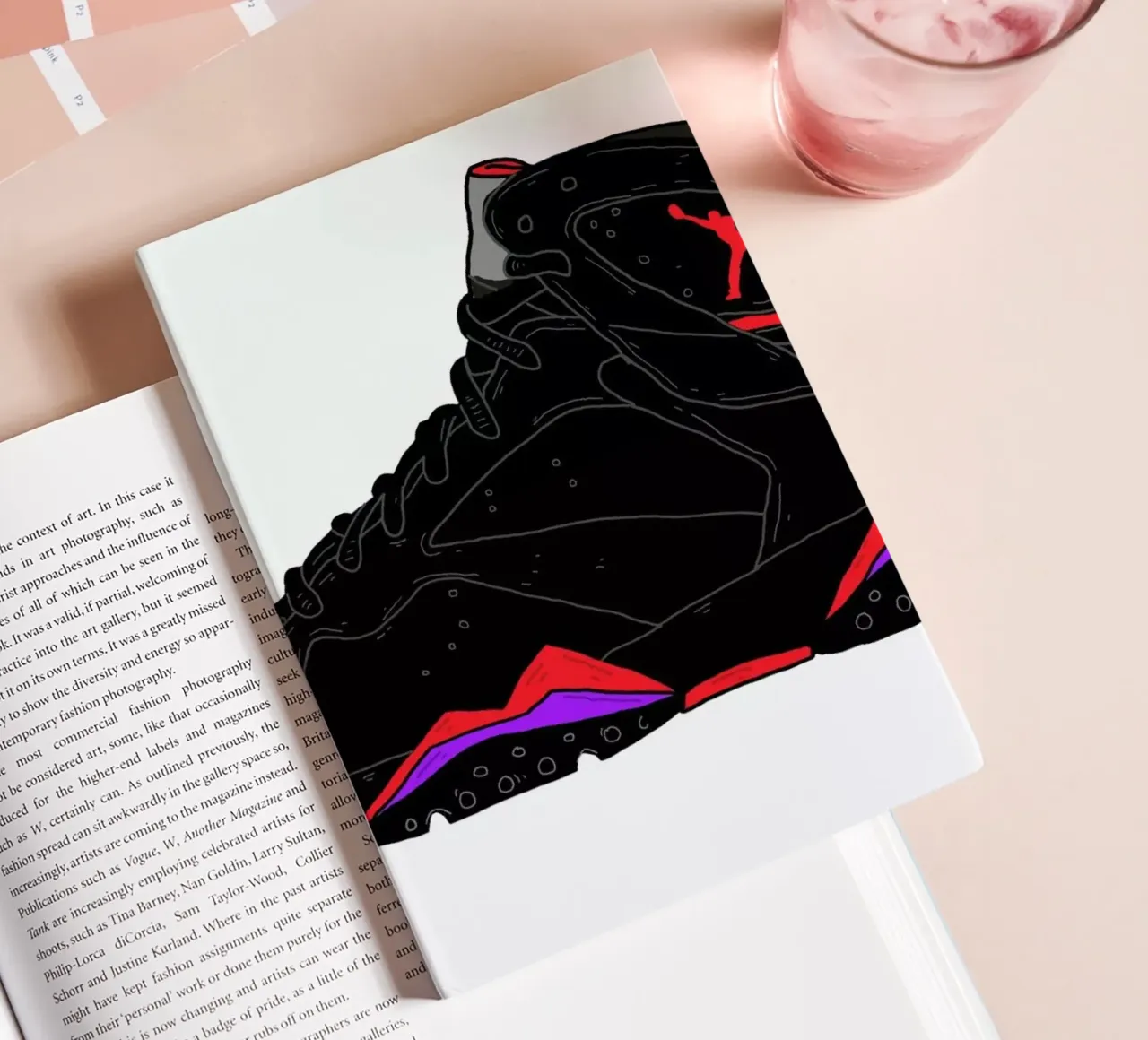 Jordans notebook by Nick Cocozza
