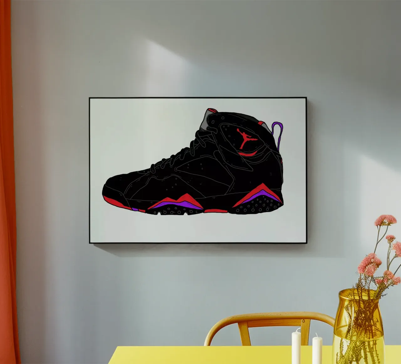 Jordans plexiglass da Nick Cocozza