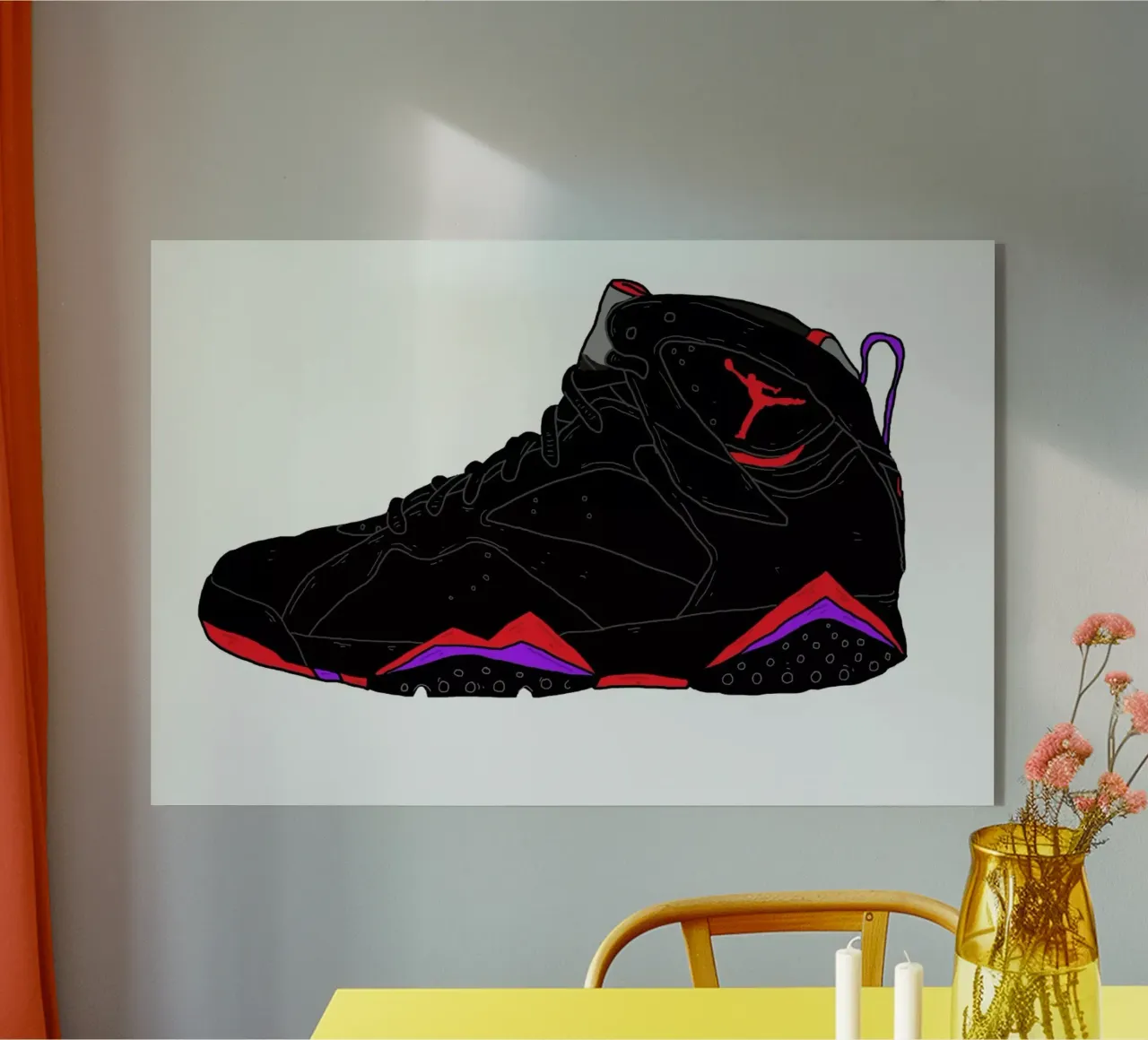 Jordans plexiglass da Nick Cocozza