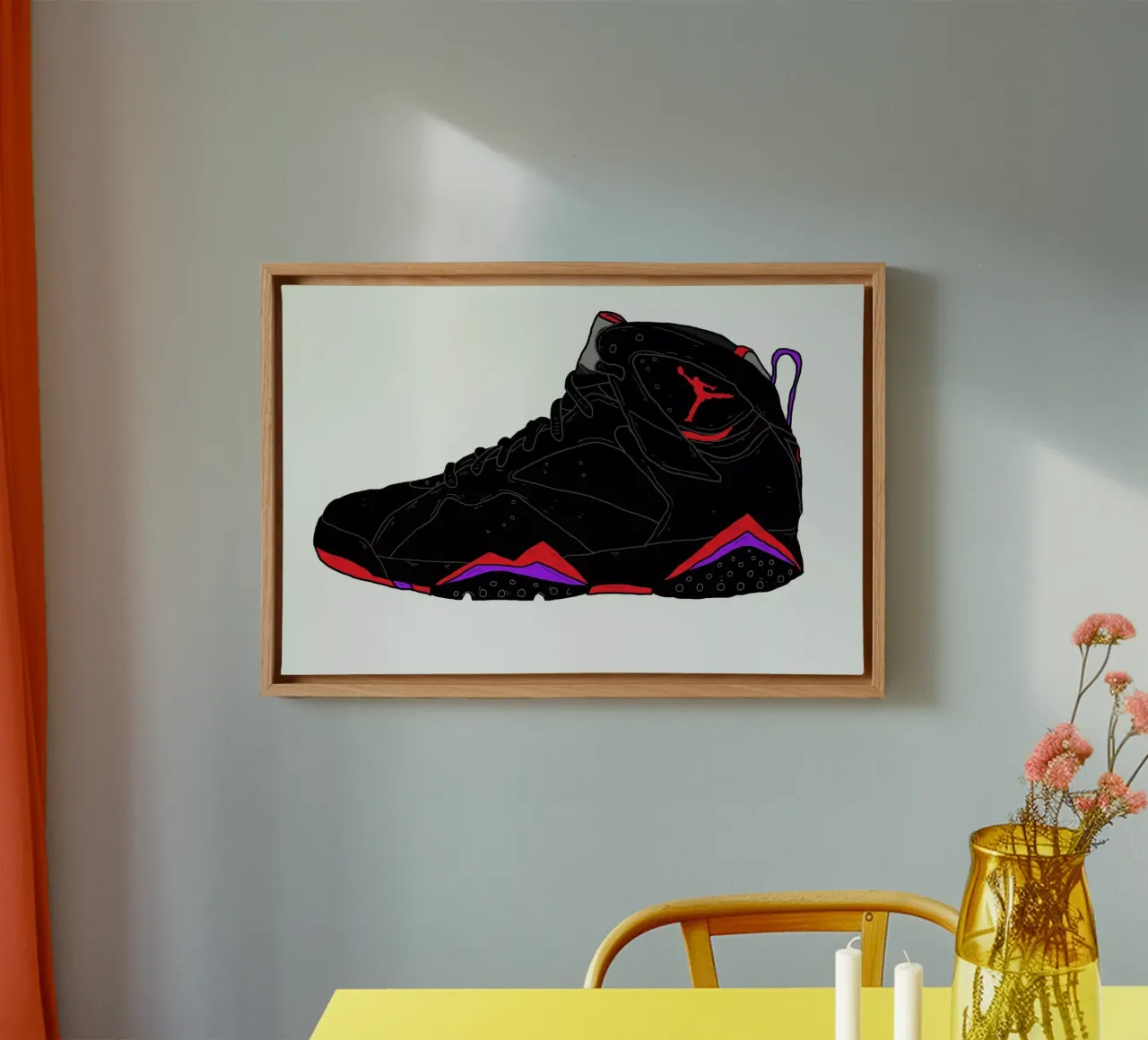 Jordans canvas by Nick Cocozza
