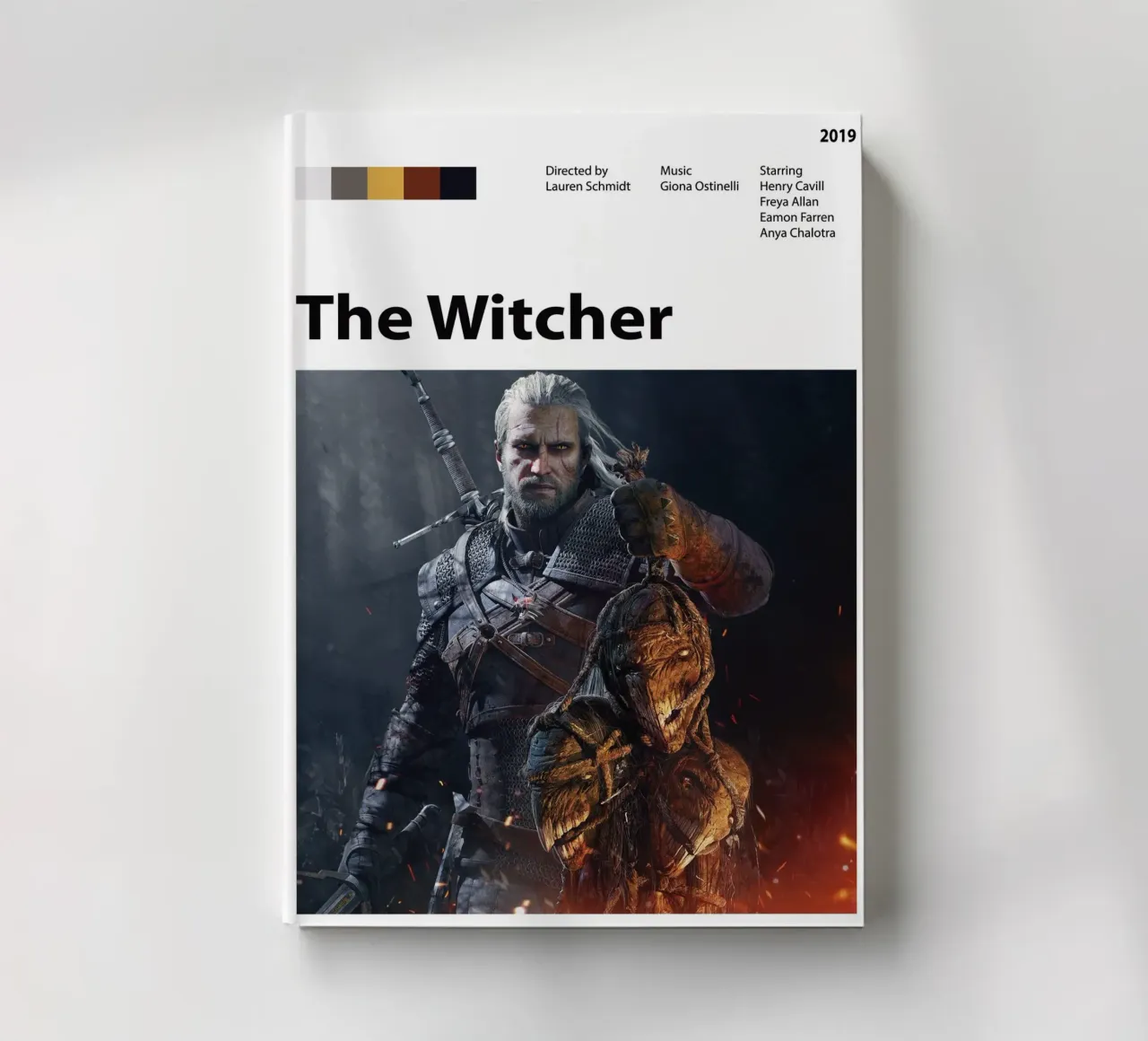 The Witcher carnet de notes de The Movie Wall