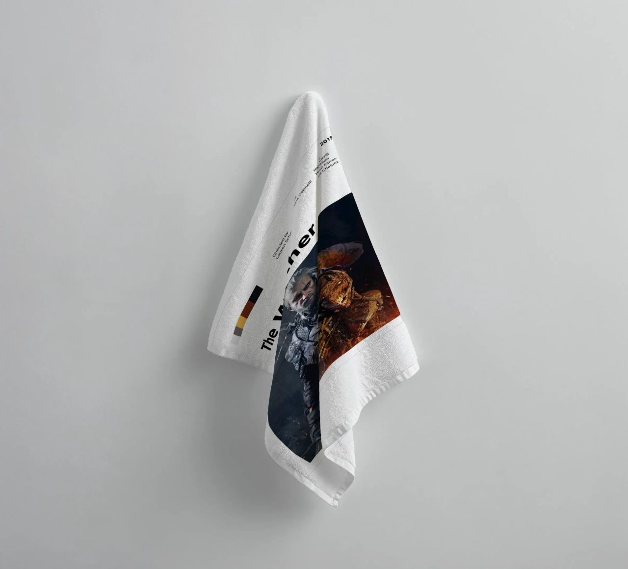 The Witcher towel by The Movie Wall
