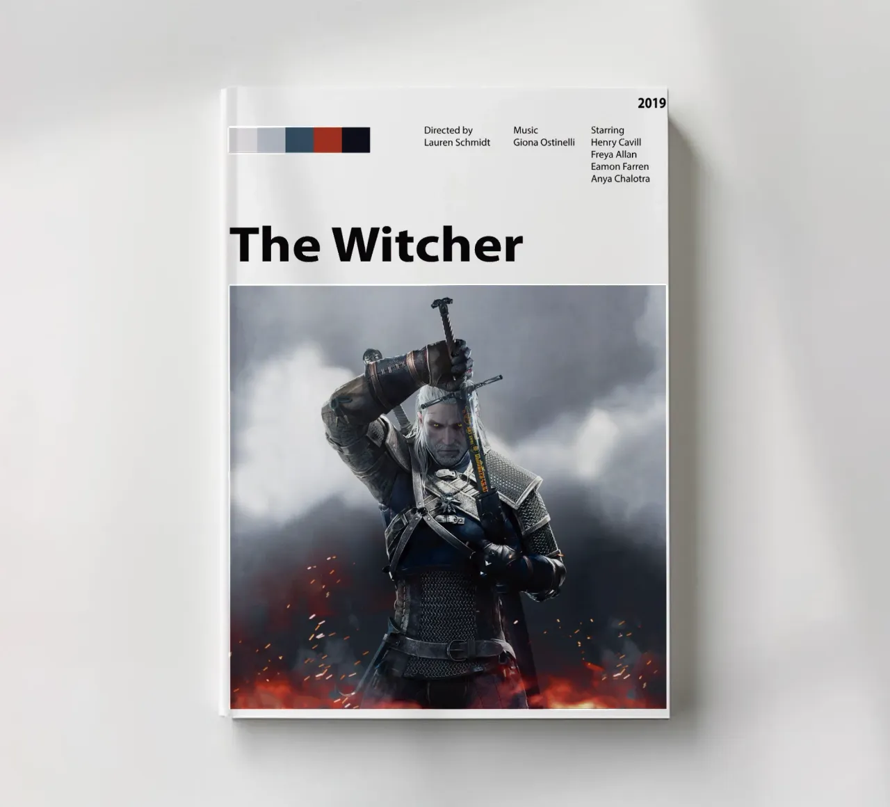The Witcher notebook by The Movie Wall