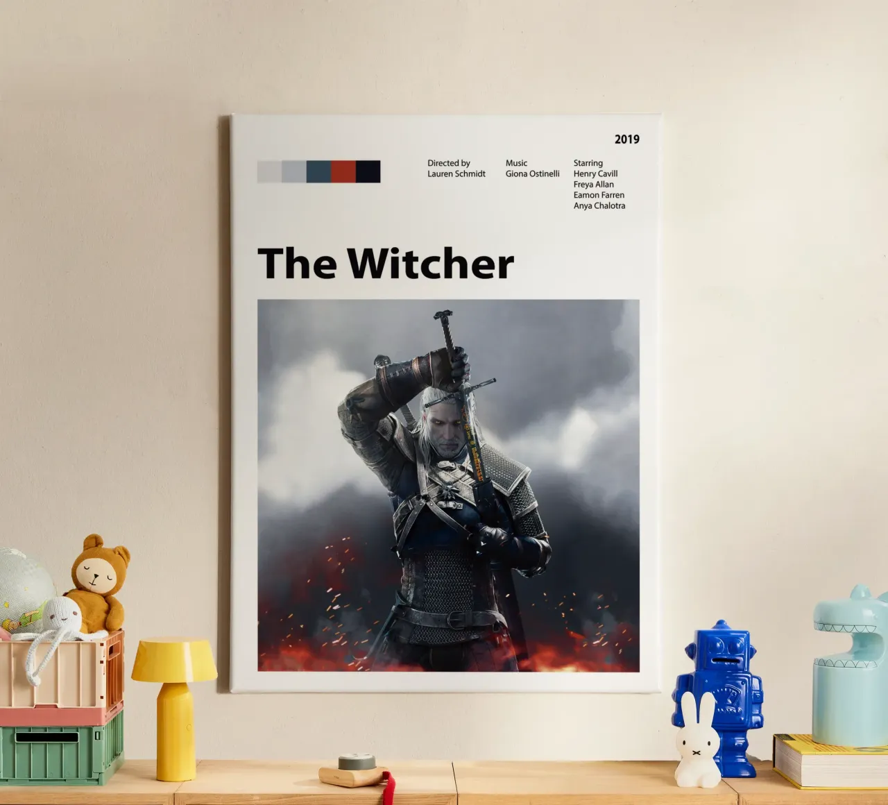 The Witcher canvas by 🎞 The Movie Wall