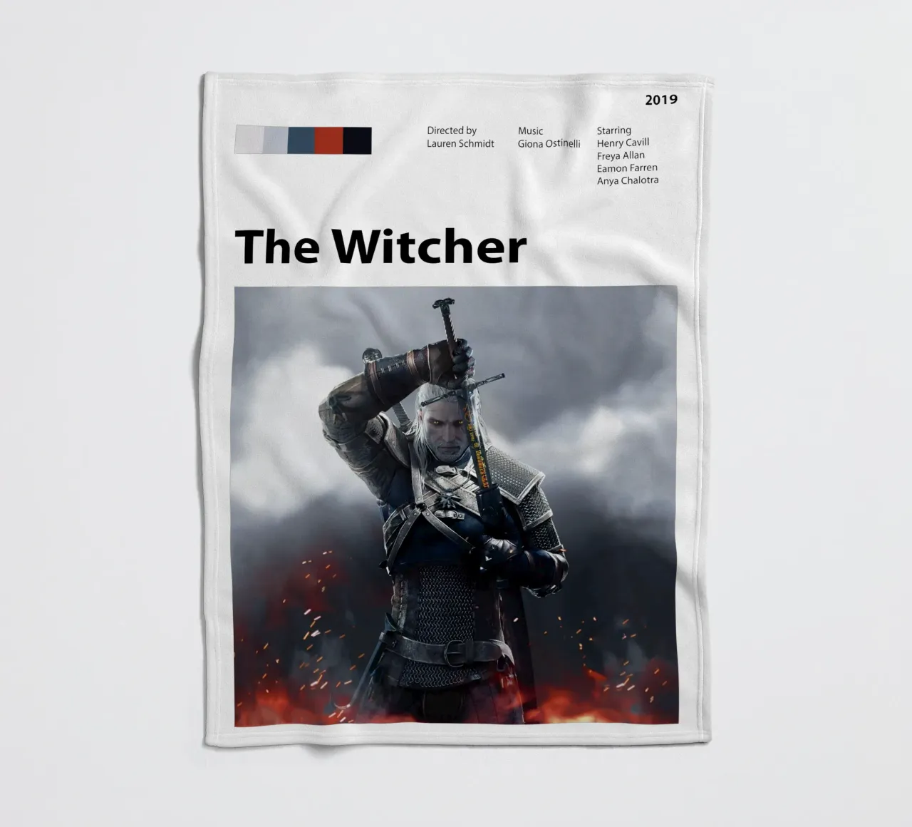 Il cacciatore coperta in pile da The Movie Wall