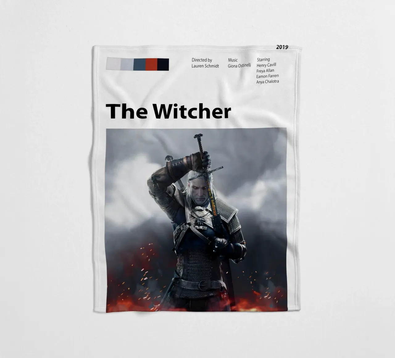 Il cacciatore coperta in pile da The Movie Wall