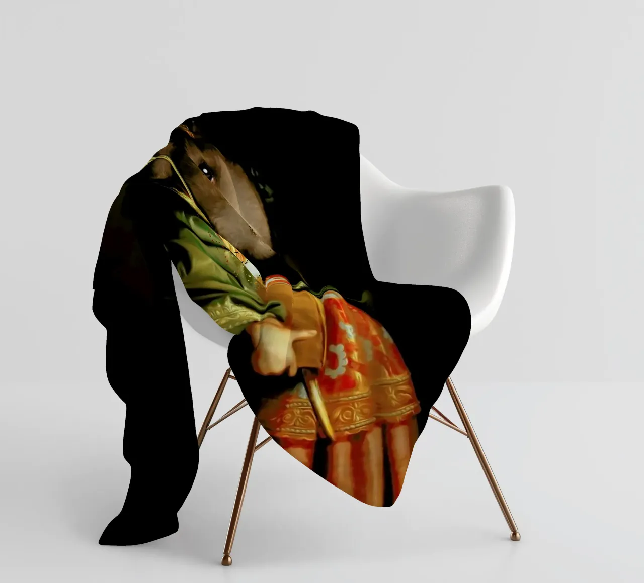 Beth fleecedeken van Tein Lucasson