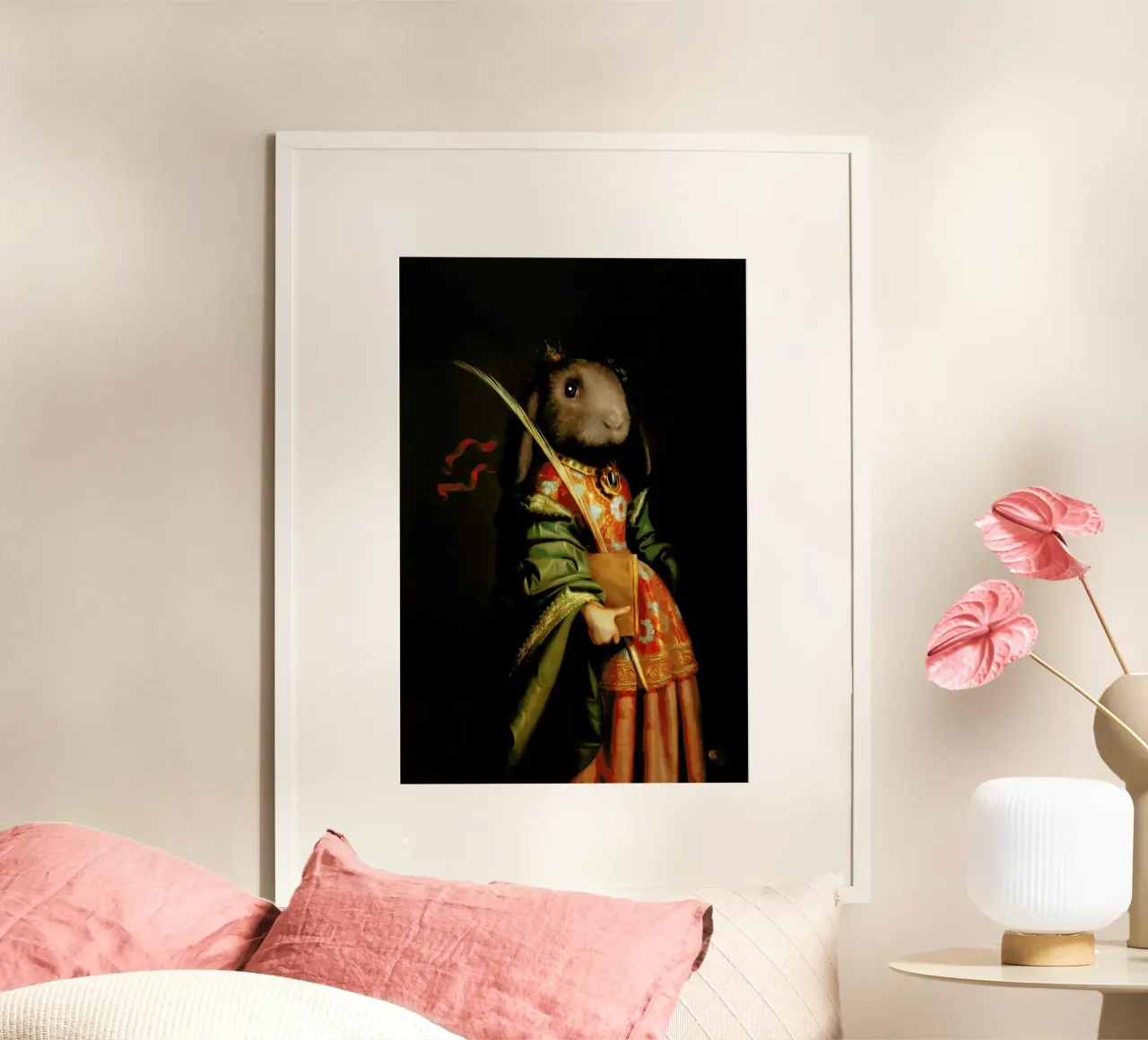 Beth poster con telaio in legno da Tein Lucasson