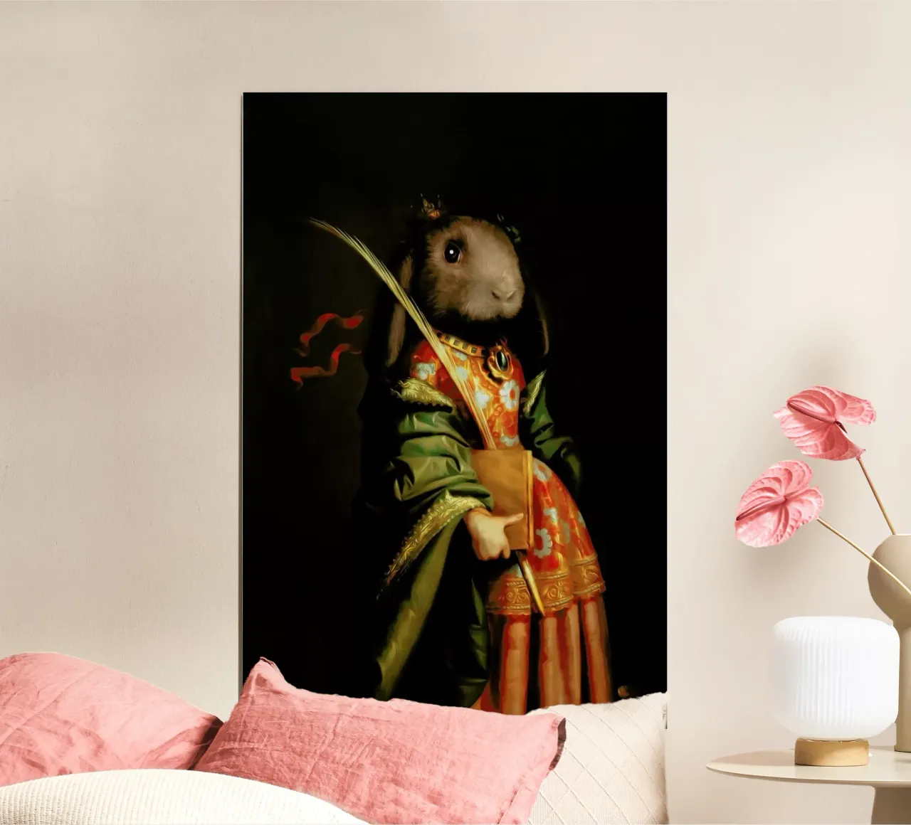Beth poster con telaio in legno da Tein Lucasson