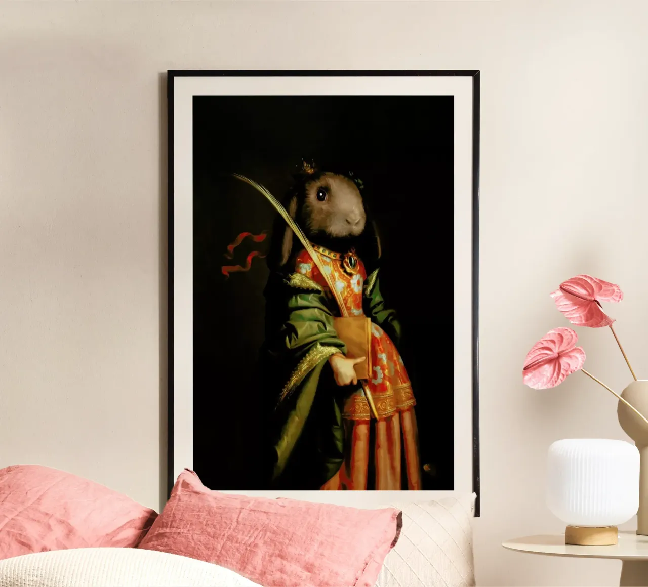 Beth poster con telaio in legno da Tein Lucasson