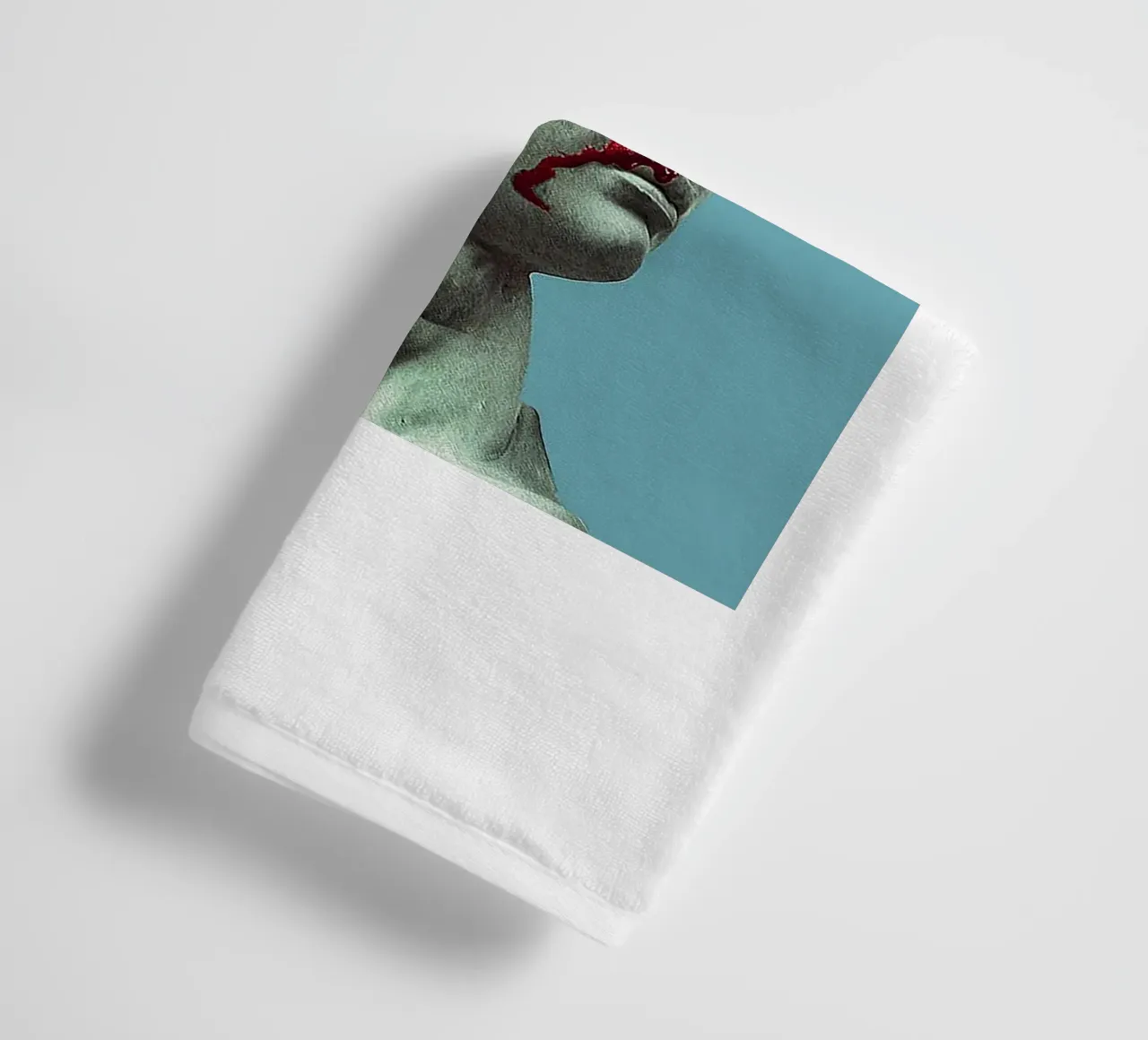 Michelangelo's David Art towel by Brooke