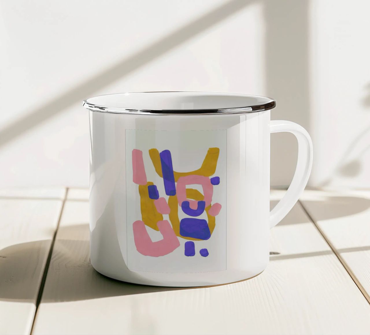 Lemonade Float tazza in smalto da EnShape