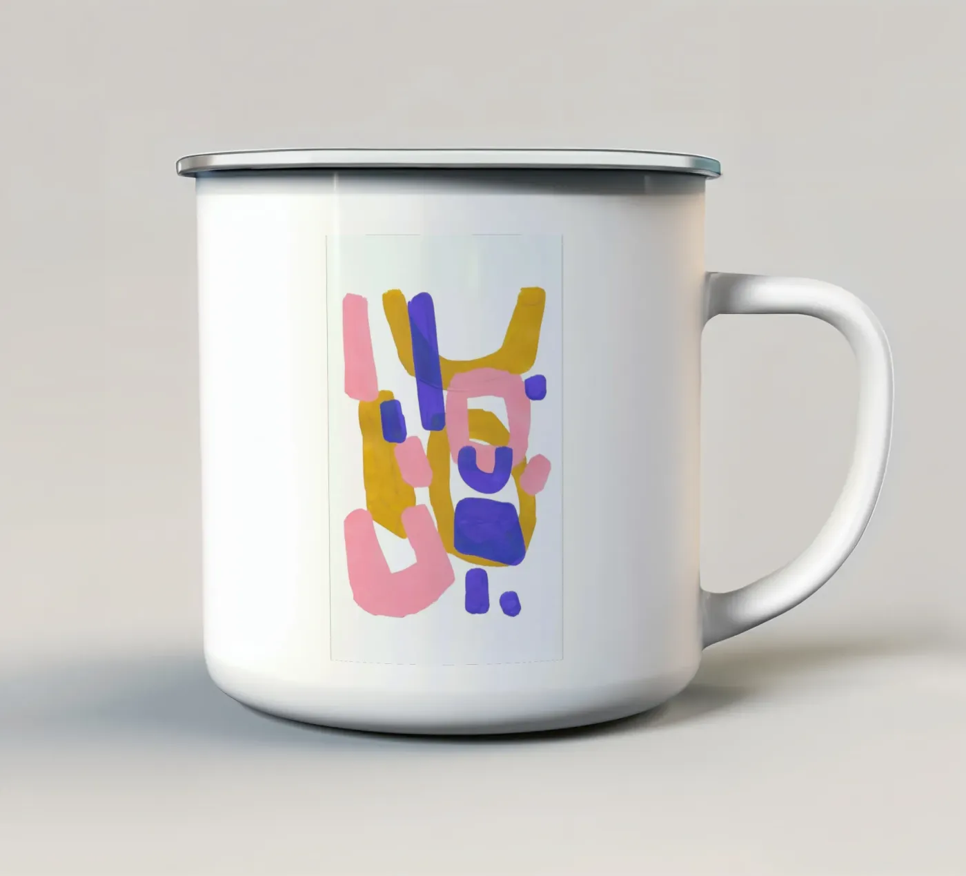 Lemonade Float enamel mug by EnShape