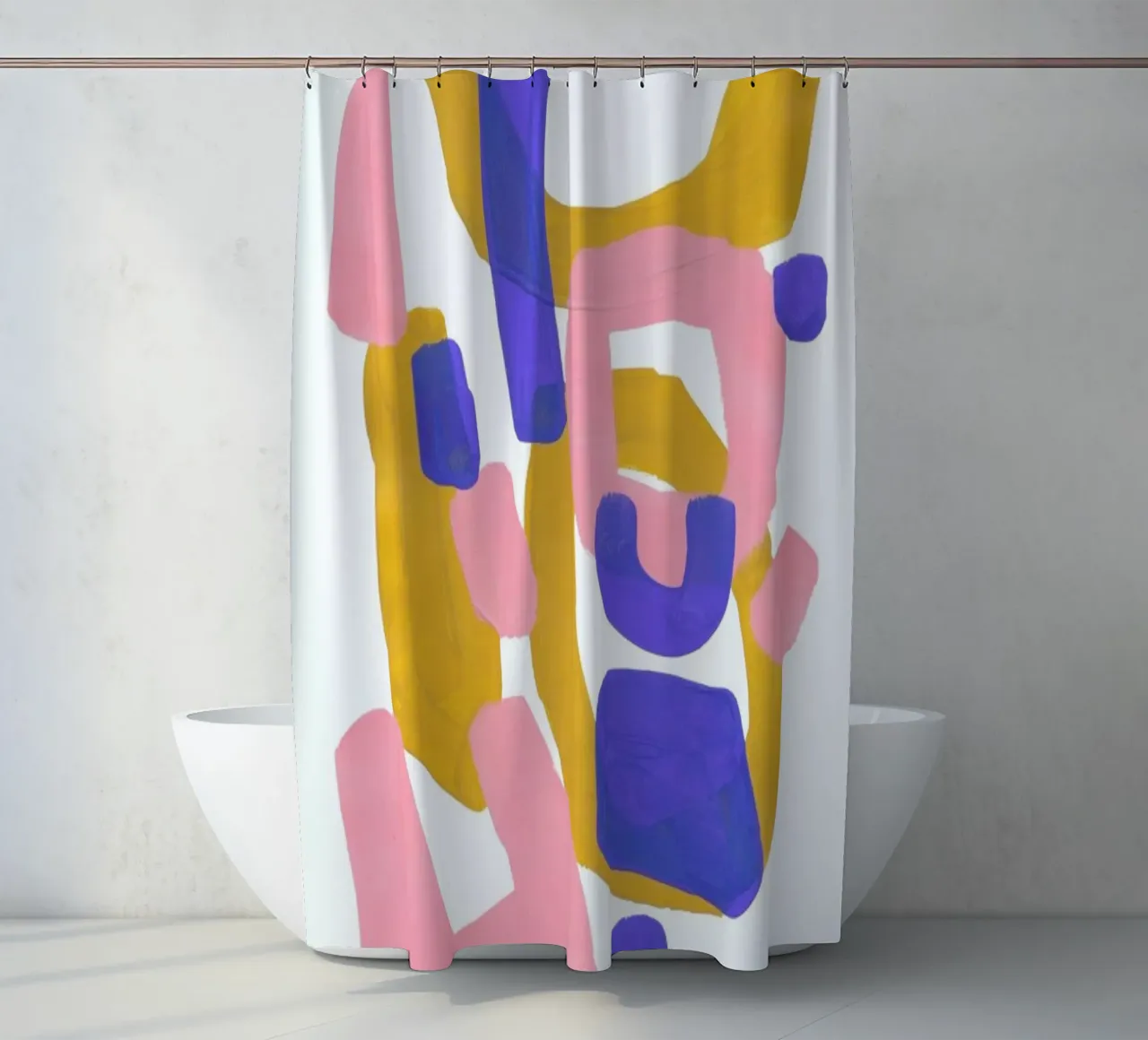 Lemonade Float Duschvorhang von EnShape