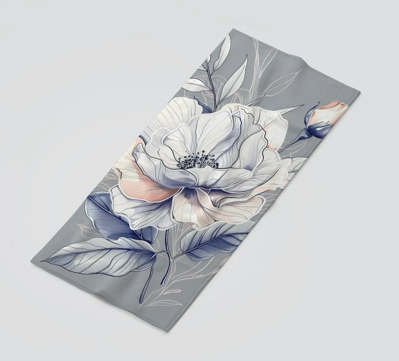 White rose telo mare da Justyna Jaszke JBJart