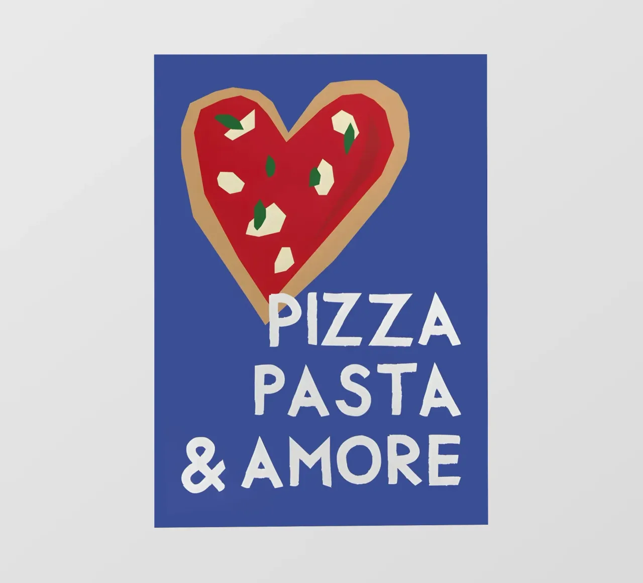 Pizza Pasta and Amore pellicola backlit da Attaboy Dsgn