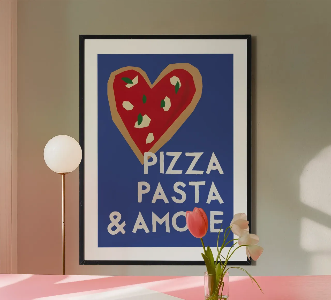 Pizza Pasta and Amore carta hahnemühle da Attaboy Dsgn