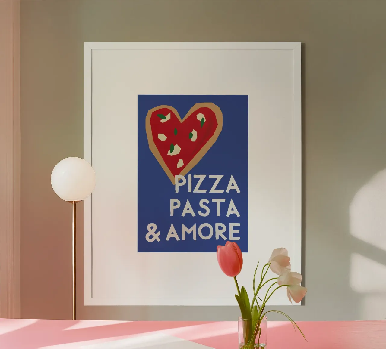 Pizza Pasta and Amore carta hahnemühle da Attaboy Dsgn