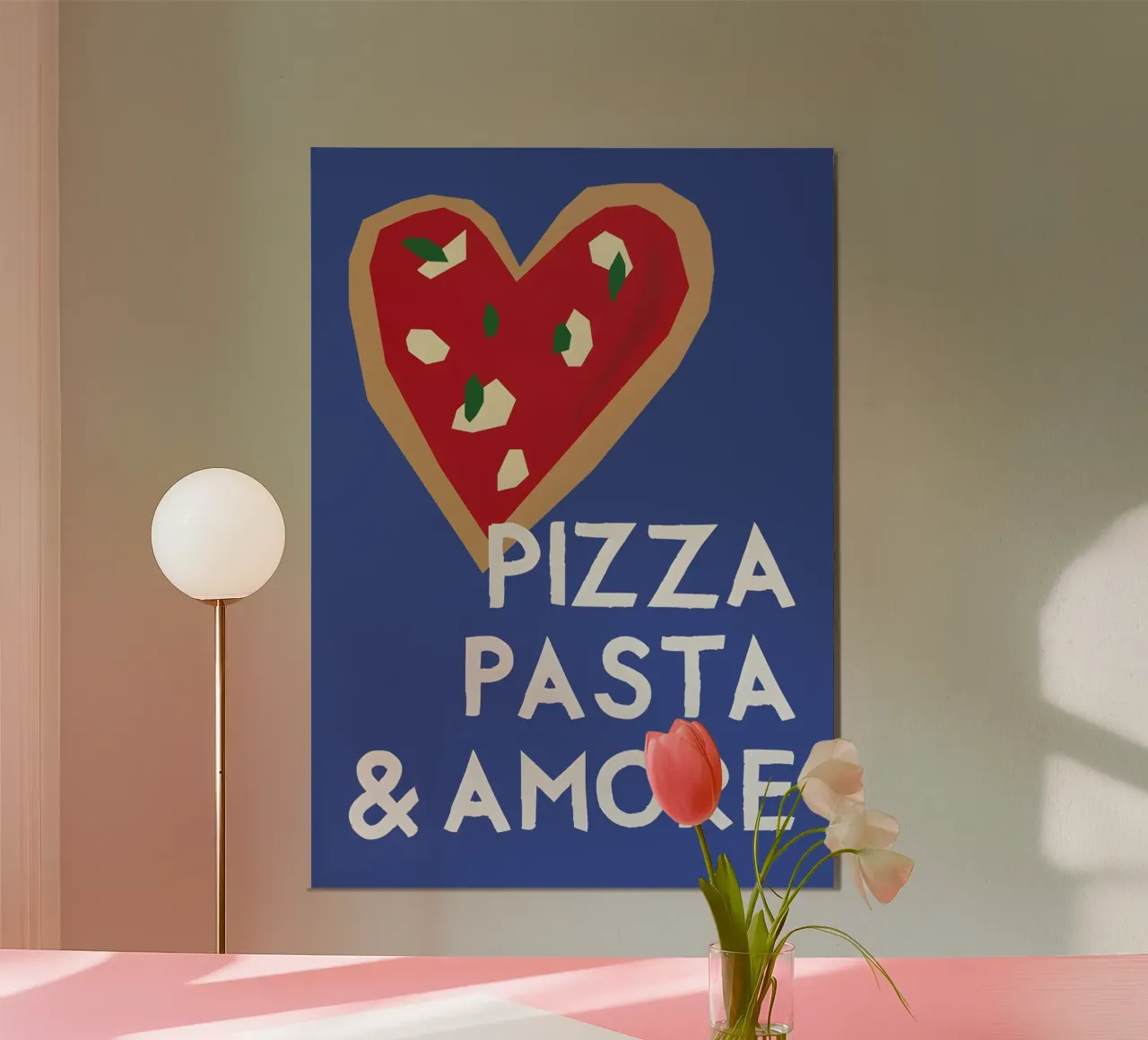 Pizza Pasta and Amore carta hahnemühle da Attaboy Dsgn