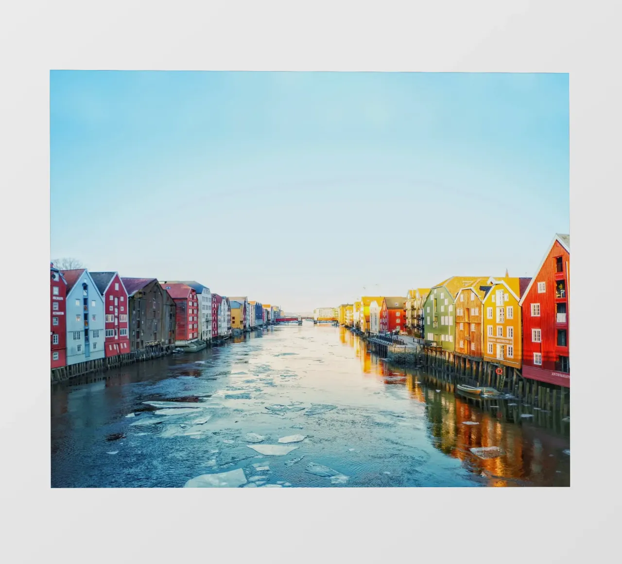 Nordic #01: Where Colors Meet the Cold - Trondheim telo in pvc da zenitt