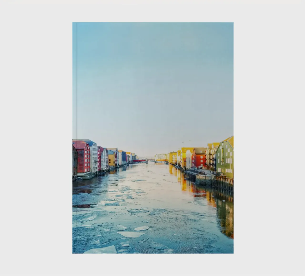 Nordic #01: Where Colors Meet the Cold - Trondheim notebook by zenitt