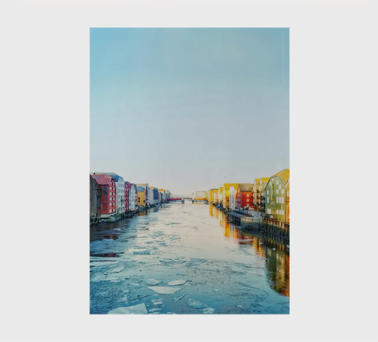 Nordic #01: Where Colors Meet the Cold - Trondheim notebook by zenitt