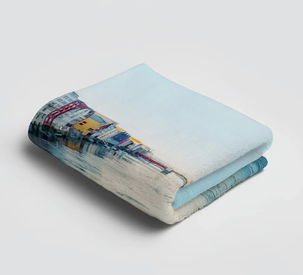 Nordic #01: Where Colors Meet the Cold - Trondheim asciugamano da bagno da zenitt