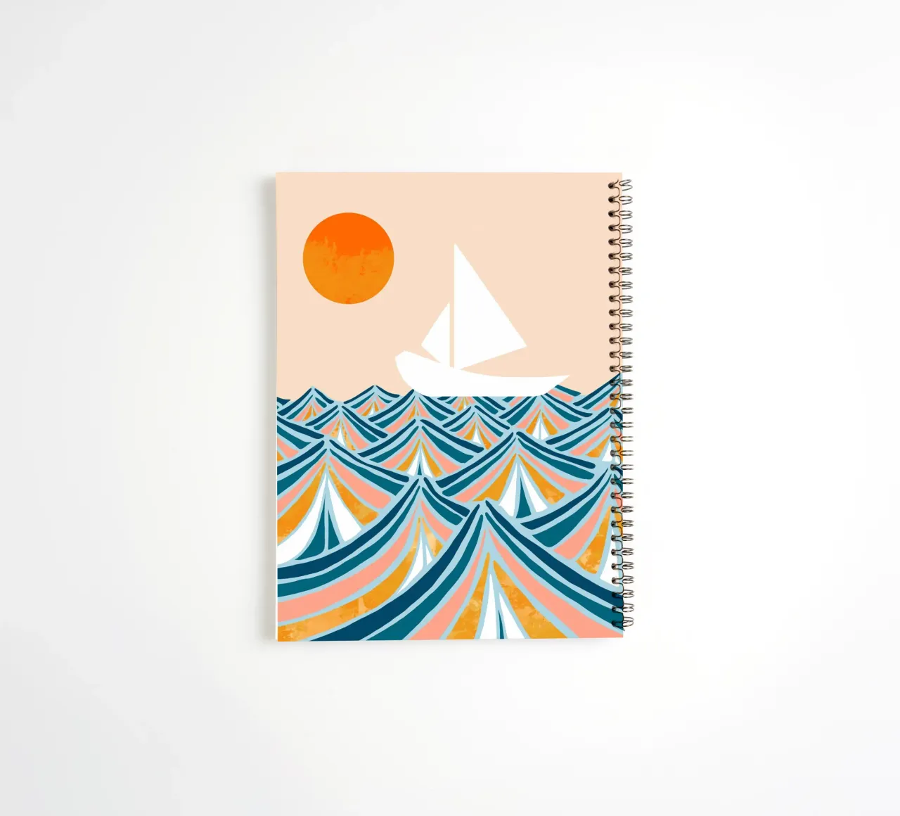 Set Sail spiral notebook by 83oranges