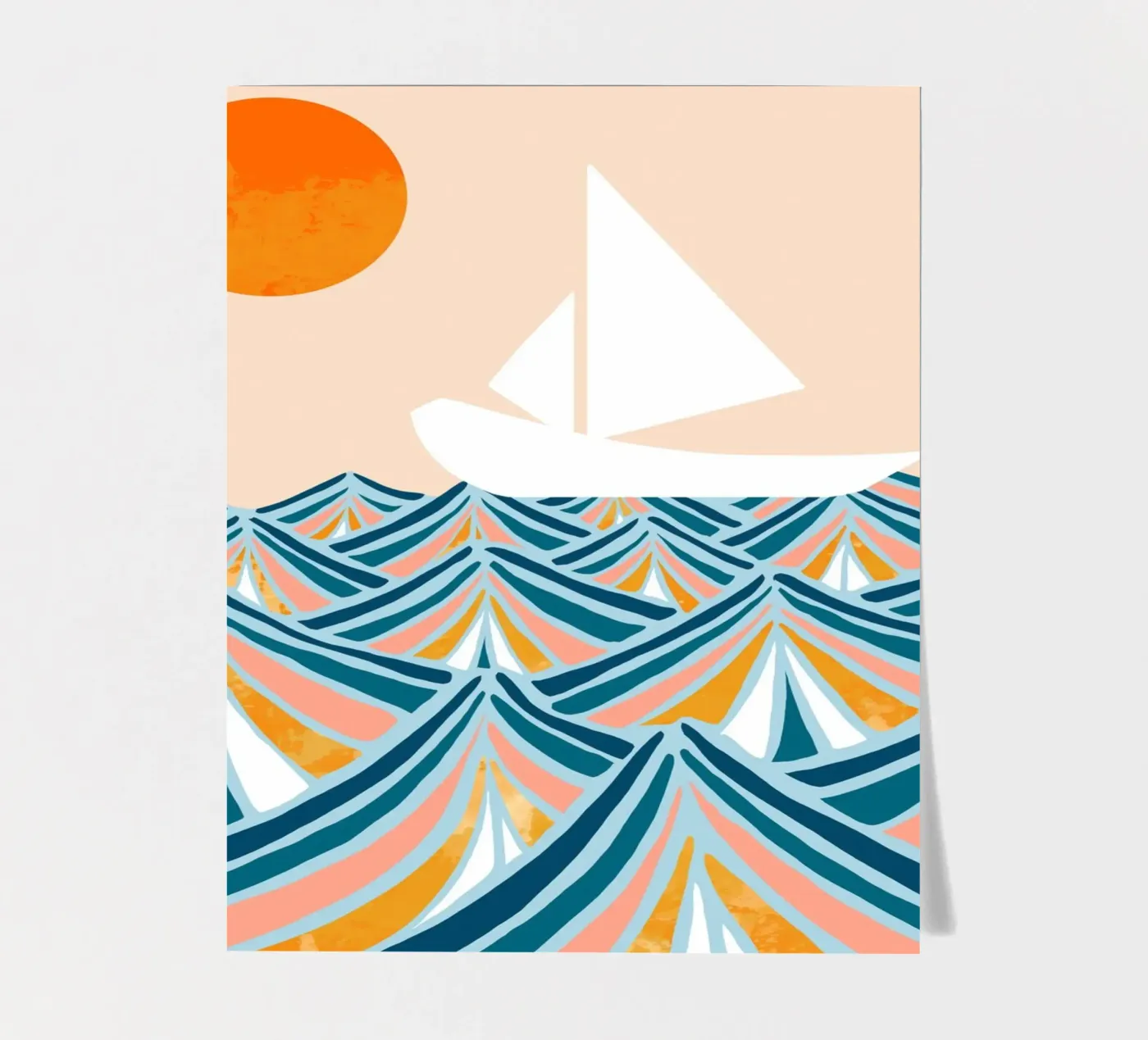 Set Sail sticker sheet by 83oranges.com