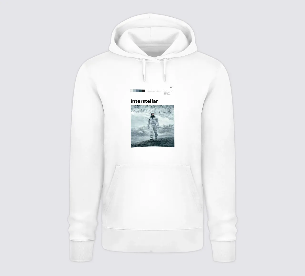 Interstellar felpa con cappuccio da The Movie Wall