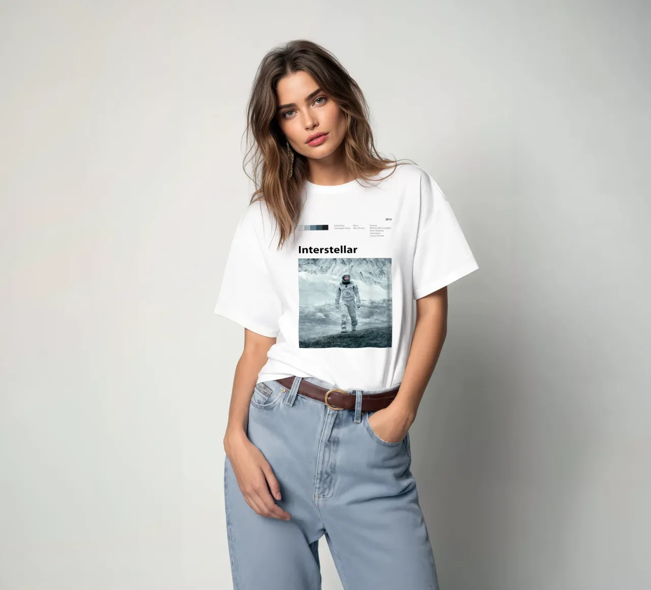 Interstellar t-shirt da The Movie Wall