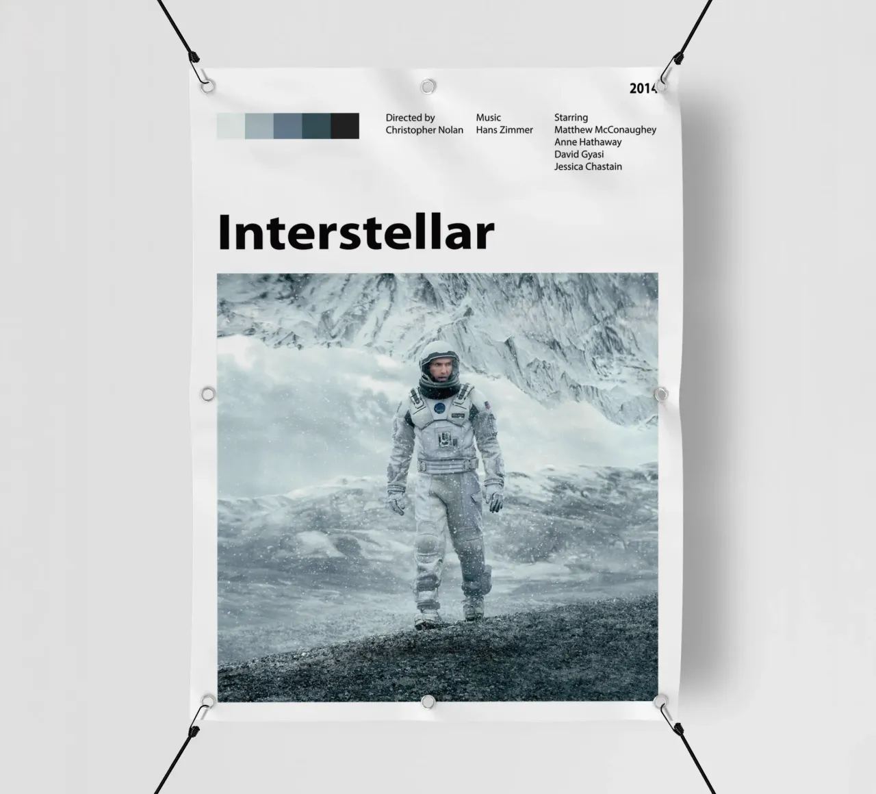 Interstellar telo in pvc da The Movie Wall